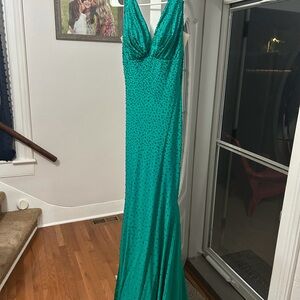 Kelly Green Pageant/Prom Gown
